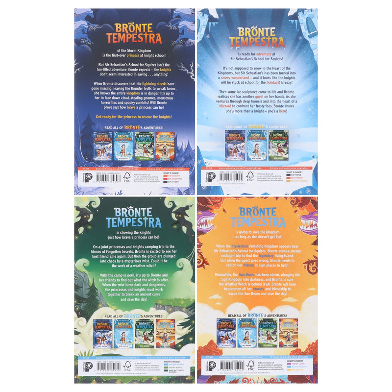 Bronte Tempestra Series by Bex Hogan Illustrated 4 Books Collection Set - Ages 7-12 - Paperback 7-9 Bonnier Books Ltd