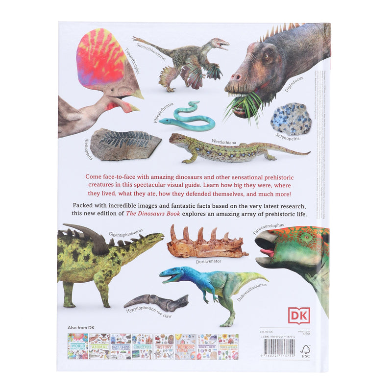 Our World in Pictures: The Dinosaurs Book by DK - Ages 9-12 - Hardback Non-Fiction DK