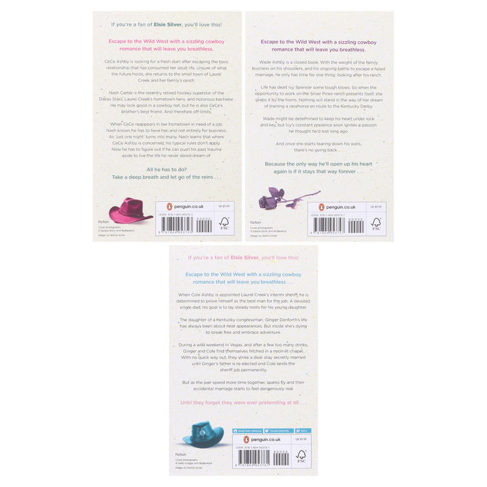 Silver Pines Ranch Series by Paisley Hope 3 Books Collection Set - Fiction - Paperback Fiction Penguin