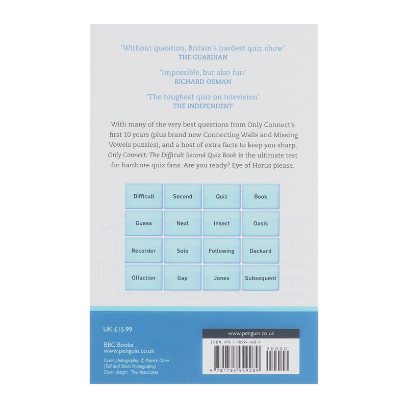 Only Connect: The Official Quiz Book By Jack Waley-Cohen & David McGaughey - Non Fiction - Paperback Non-Fiction Penguin Random House