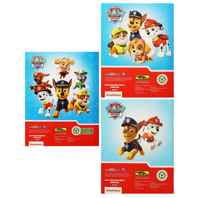 Paw Patrol Activity Pack Colouring Books & Stickers 3 Books Collection Set - Ages 3+ - Paperback 0-5 Alligator Books