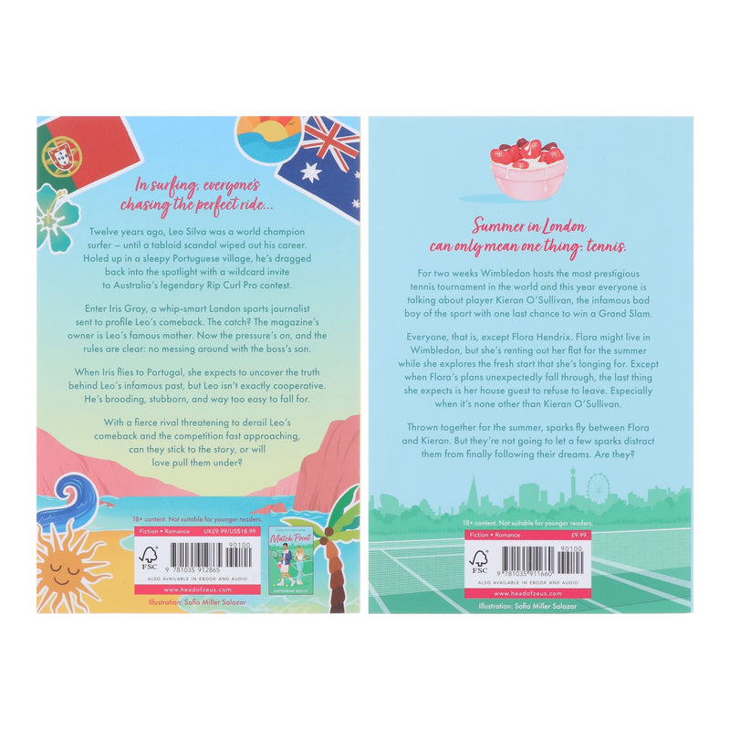 Katherine Reilly Rom-Com Collection (Ride The Wave & Match Point) 2 Books Set - Fiction - Paperback Fiction Bloomsbury Publishing (UK)