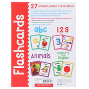 Flashcards Tray: Four Sets of 27 Double-Sided Flashcards (Get Set Go) - Ages 3+ - Cards 3-5 Miles Kelly Publishing Ltd