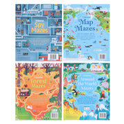 Usborne Mazes Series by Sam Smith 4 Books Collection Set - Ages 5+ - Paperback 5-7 Usborne Publishing Ltd