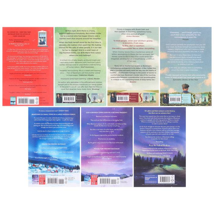 Fredrik Backman 7 Books Collection Set - Fiction - Paperback Fiction Simon & Schuster