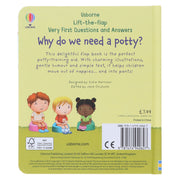 Why Do We Need A Potty? (Very First Lift-the-Flap Questions & Answers) by Katie Daynes - Ages 2+ - Board Book 0-5 Usborne Publishing Ltd