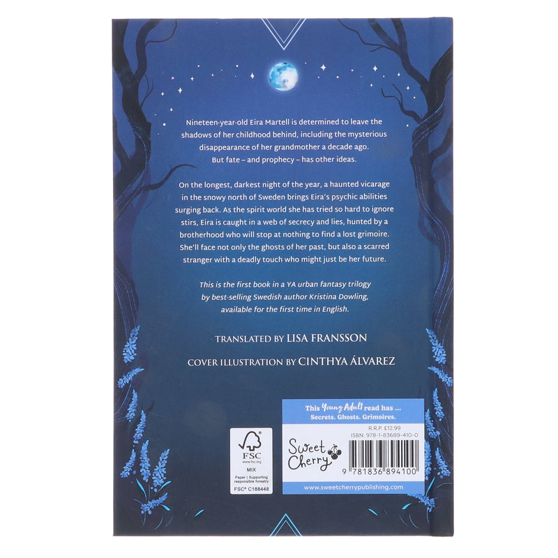 Girl of Darkness: An Alluring & Impossibly Thrilling YA Mystery by Kristina Dowling (Fantasy Trilogy, Book 1) - Ages 12+ - Sprayed Edges Hardback Young Adult Sweet Cherry Publishing