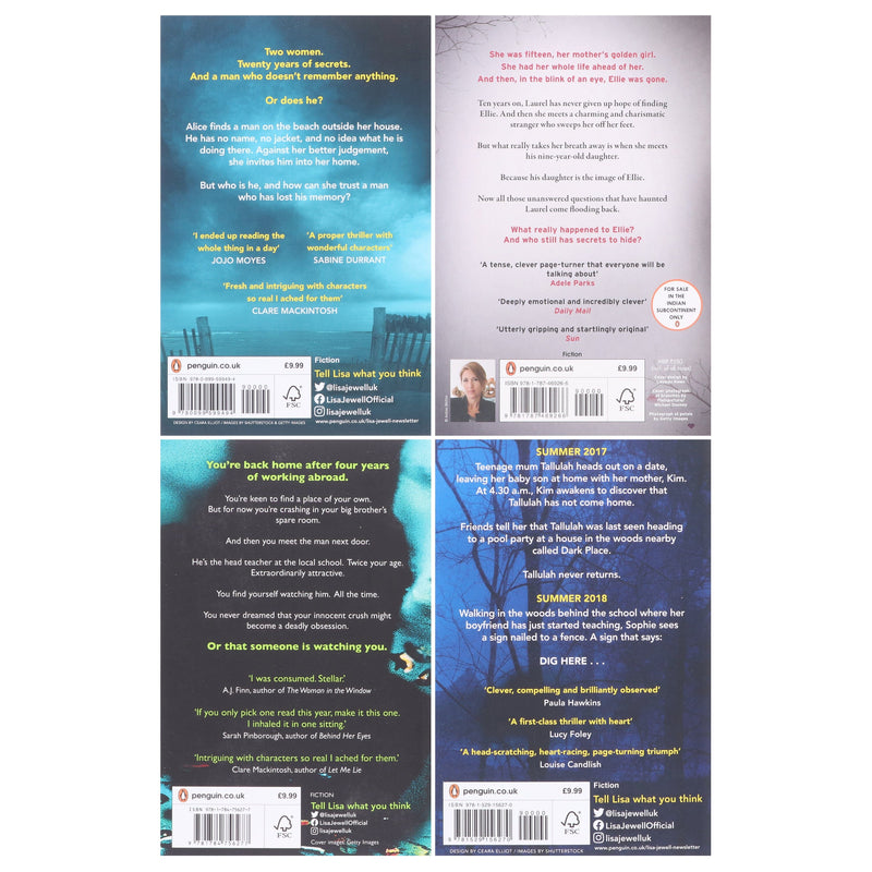Lisa Jewell's Then She Was Gone, The Night She Disappeared, Watching You & I Found You: 4 Books Collection Set - Fiction - Paperback Fiction Penguin Random House