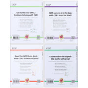 CGP KS2 SAT Buster 10-Minute Tests Collection 4 Books Set (for the 2027 tests) - Ages 10-11 - Paperback 9-14 Coordination Group Publications Ltd (CGP)