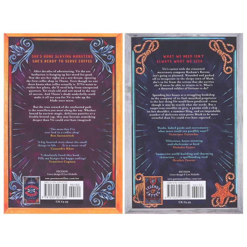 Legends & Lattes Series by Travis Baldree 2 Books Collection Set - Fiction - Paperback Fiction Macmillan