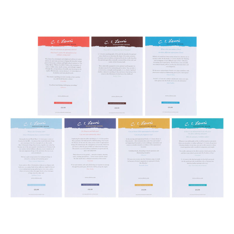 The Complete C. S. Lewis Signature Classics 7 Books Box Set - Ages 14+ - Paperback B2D DEALS HarperCollins Publishers