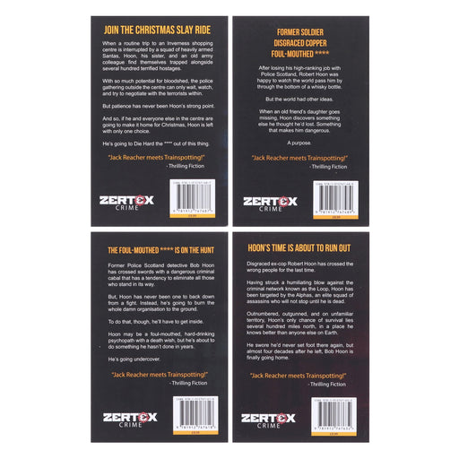 Damaged - Robert Hoon Thrillers By JD Kirk 4 Books Collection Set - Fiction - Paperback Fiction Zertex Crime