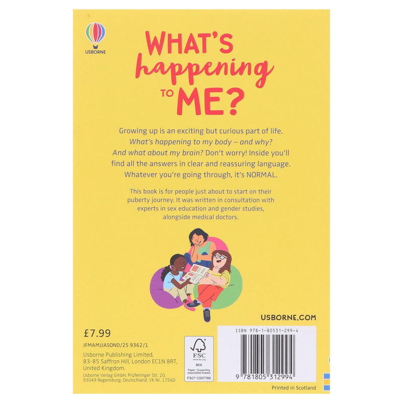 What's Happening To Me? The Girl One by Micaela Tapsell (What and Why Series) - Ages 10+ - Paperback 9-14 Usborne Publishing Ltd