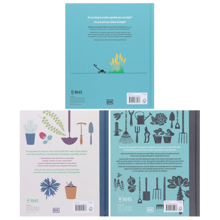 Tata Rhs Book RHS Gardening Collection By DK: 3 Books Collection Set - Non Fiction ...