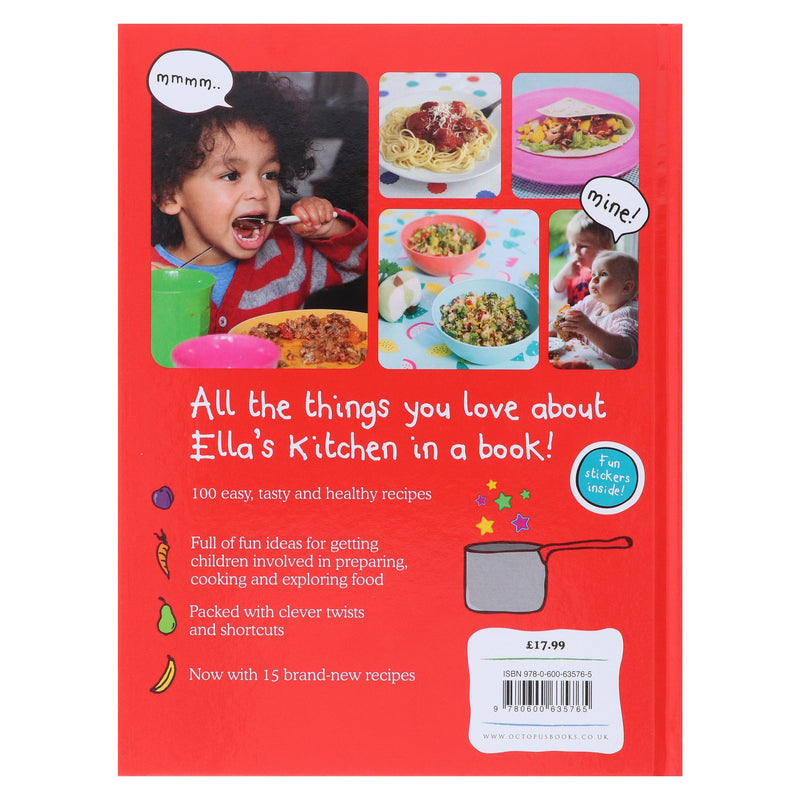 Ella's Kitchen: The Cookbook: The Red One, Second Edition - Non Fiction - Hardback Non-Fiction Octopus Publishing Group