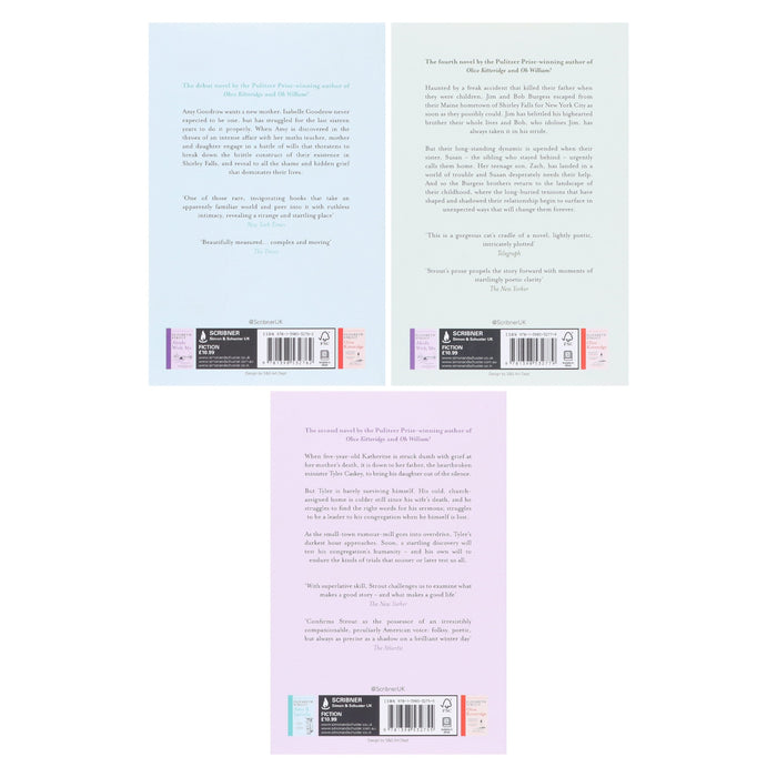 Elizabeth Strout Collection 3 Books Set - Fiction - Paperback Fiction Simon & Schuster