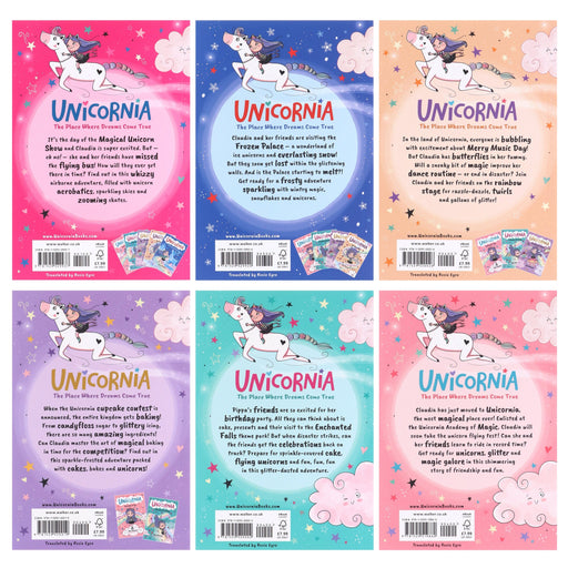 The Magic of Unicornia Series by Ana Punset Illustrated 6 Books Collection Set - Ages 5+ - Paperback 5-7 Walker Books Ltd