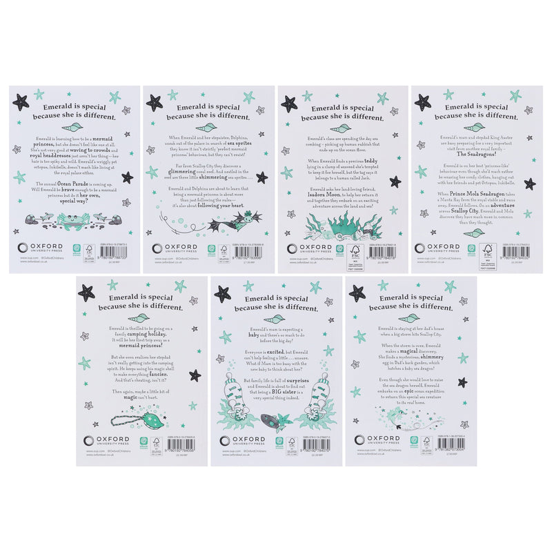 Emerald Series Book 1-7 (World of Isadora Moon) By Harriet Muncaster: 7 Books Collection Set - Ages 5-7 - Paperback 5-7 Oxford University Press