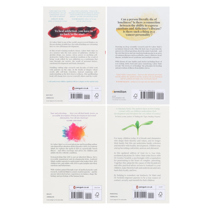 Dr Gabor Maté Collection 4 Books Set - Non Fiction - Paperback Fiction Penguin