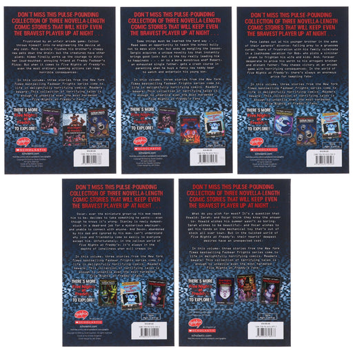 Five Nights at Freddy's: Fazbear Frights by Scott Cawthon 5 Graphic Novels Box Set - Ages 12+ - Paperback Graphic Novels Scholastic