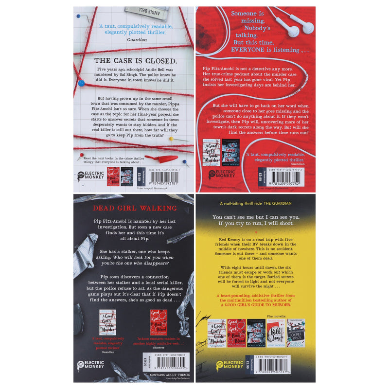 Holly Jackson Collection 4 Books Set - Ages 14+ - Paperback Young Adult HarperCollins Publishers