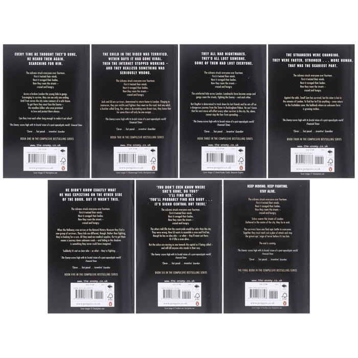 The Enemy Series 7 Books Collection Set By Charlie Higson - Ages 12+ - Paperback Young Adult Penguin Random House