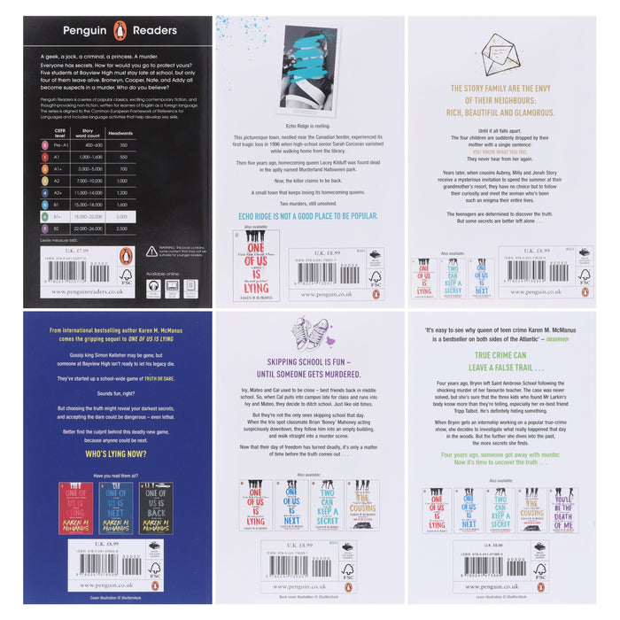 Bayview High Series by Karen M. McManus 6 Books Collection Set - Ages 12-17 - Paperback Young Adult Penguin Random House