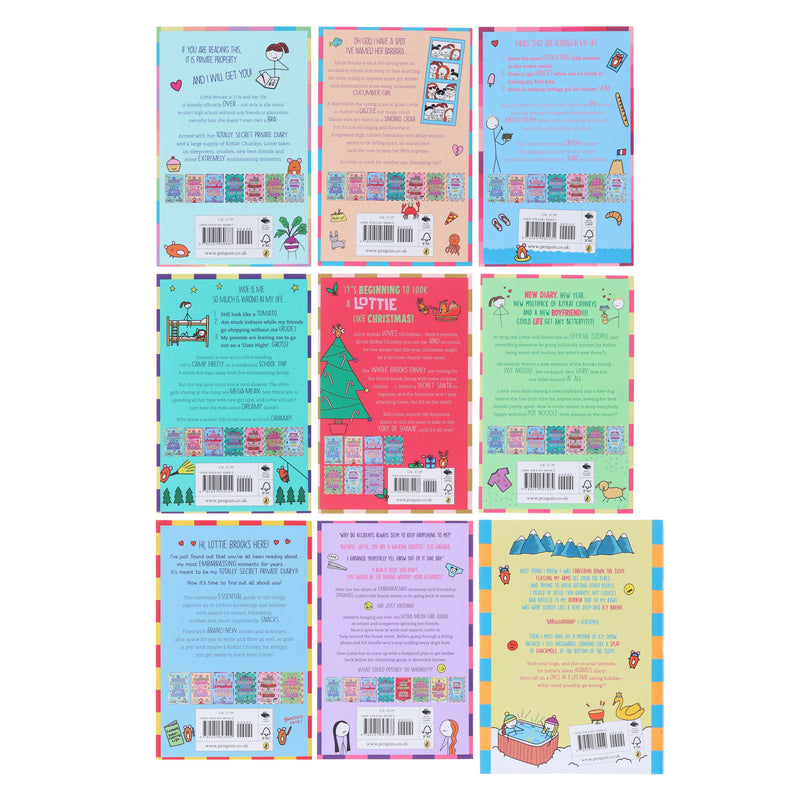 Lottie Brooks Series By Katie Kirby 9 Books Collection Set - Ages 9-12 - Paperback/Hardback 9-14 Penguin Random House