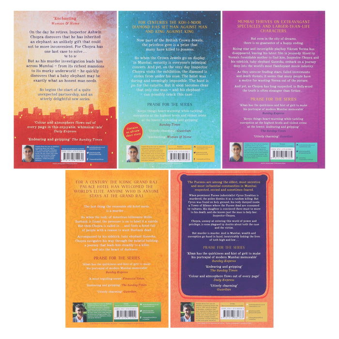 Baby Ganesh Agency Investigation Series by Vaseem Khan 5 Books Collection Set - Fiction - Paperback Fiction Hachette