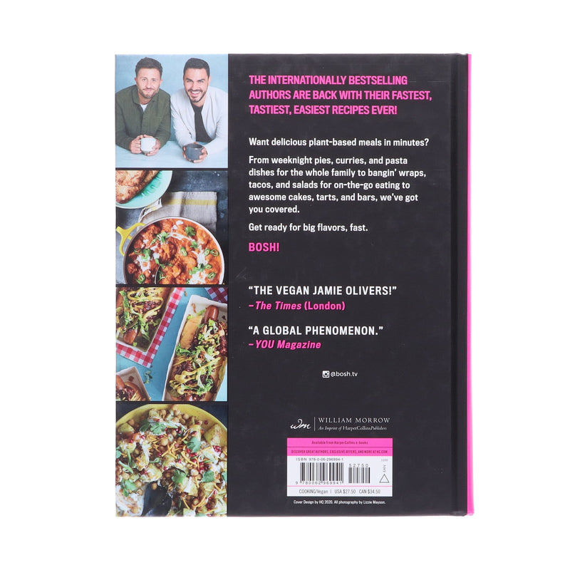 Speedy BOSH!: Over 100 New Quick and Easy Plant-Based Meals by Henry Firth, Ian Theasby - Hardback Non-Fiction HarperCollins Publishers