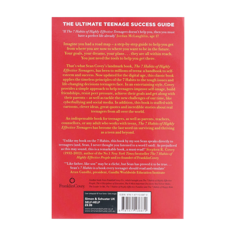 The 7 Habits of Highly Effective Teenagers by Sean Covey - Non Fiction - Paperback Non-Fiction Simon & Schuster