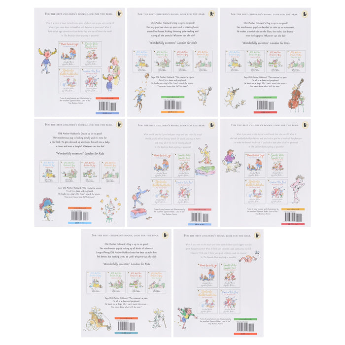 Michael Rosen & Quentin Blake 8 Picture Books Collection Set - Age 5-7 - Paperback 5-7 Walker Books Ltd