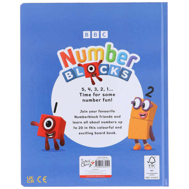 Numberblocks: Number Explorer (A Big Board Book) - Learn with the Numberblocks! - Ages 3-5 - Board Book 3-5 Sweet Cherry Publishing