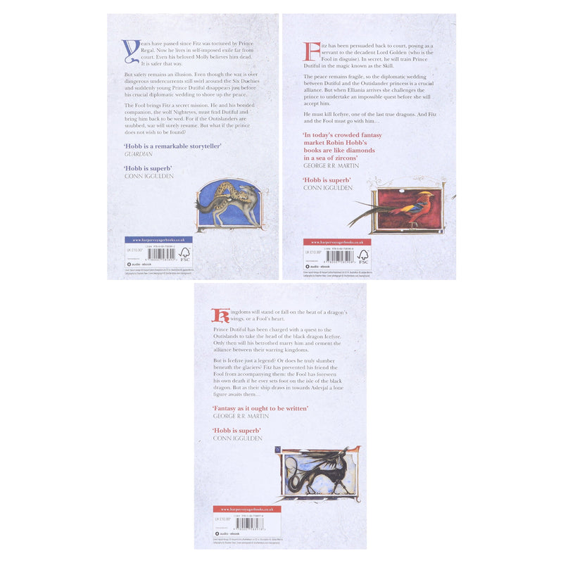 Tawny Man Trilogy by Robin Hobb 3 Books Collection Set - Fiction - Paperback Fiction HarperCollins Publishers