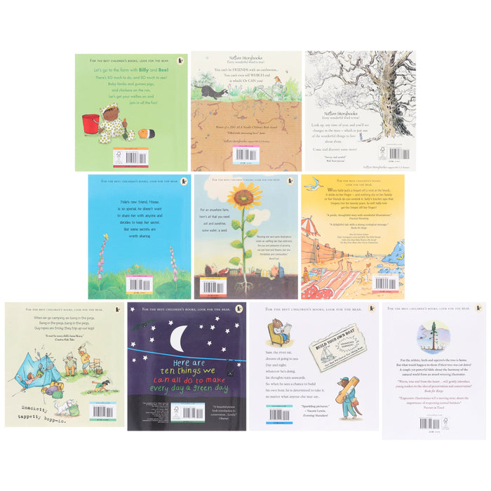 The Great Outdoors: 10 Wild and Wonderful Picture Books Collection Set - Ages 2-7 - Paperback 0-5 Walker Books Ltd