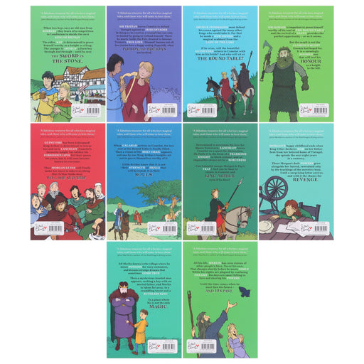 The Legends Of King Arthur Easy Classic 10 Books Box Set By Tracey Mayhew - Ages 7-9 - Paperback 7-9 Sweet Cherry Publishing