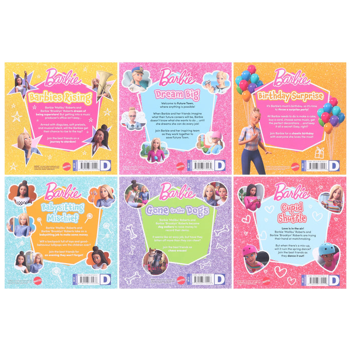 Barbie World Magical Adventures: 6 Picture Books Collection Set - Ages 3-7 - Paperback 3-5 HarperCollins Publishers