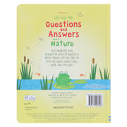 Usborne: Lift the Flap Questions and Answers About Nature by Katie Daynes - Ages 5+ - Board Book 5-7 Usborne Publishing Ltd