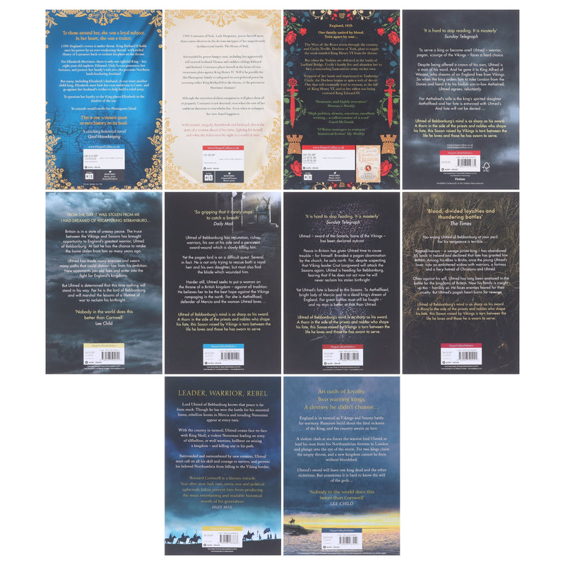 Historical & Epic Battles Bundle 10 Books Collection Set - Fiction - Paperback Fiction HarperCollins Publishers