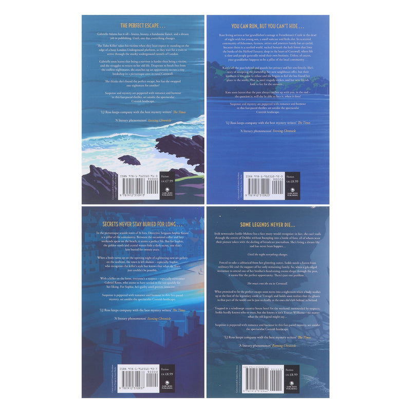 The Summer Suspense Mysteries Series by LJ Ross 4 Books Collection Set - Fiction - Paperback Fiction Dark Skies Publishing