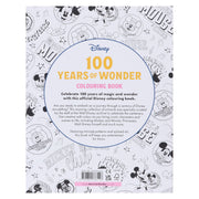 Disney 100 Years of Wonder Colouring Activity Book by Walt Disney - Ages 0-5 - Paperback 0-5 Bonnier Books Ltd