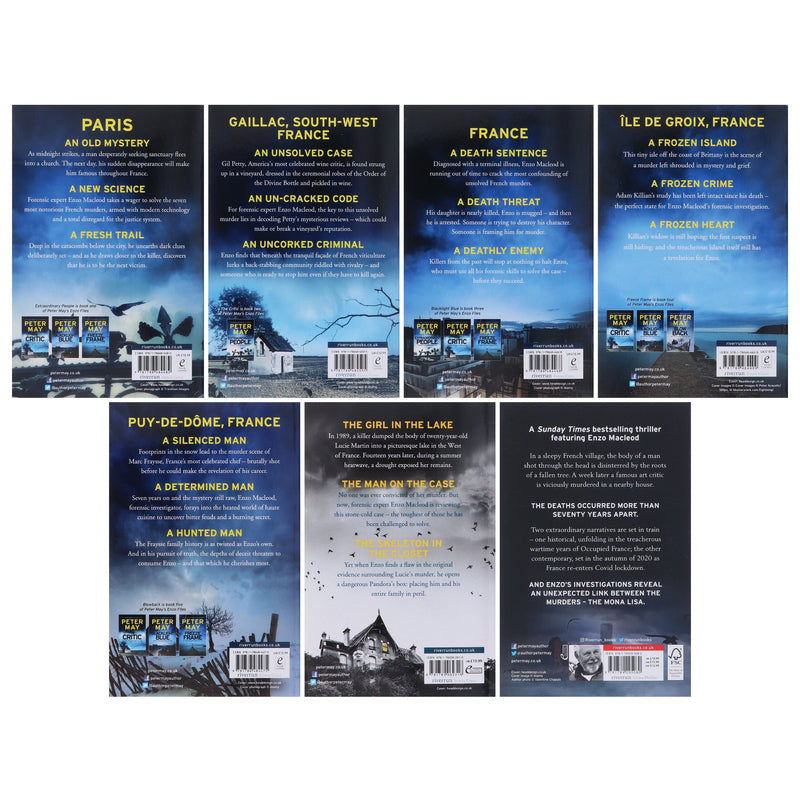An Enzo Macleod Investigations (Enzo Files) by Peter May: The Complete Collection 7 Books Set - Fiction - Paperback Fiction Hachette