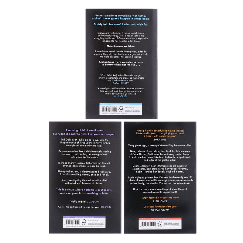 Chris Whitaker Collection 3 Books Set - Fiction - Paperback Fiction Bonnier Books Ltd