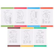 The Pictorial Guides to the Lakeland Fells by Alfred Wainwright: 50th Anniversary Edition 7 Books Box Set - Non-Fiction - Paperback B2D DEALS Frances Lincoln Publishers Ltd