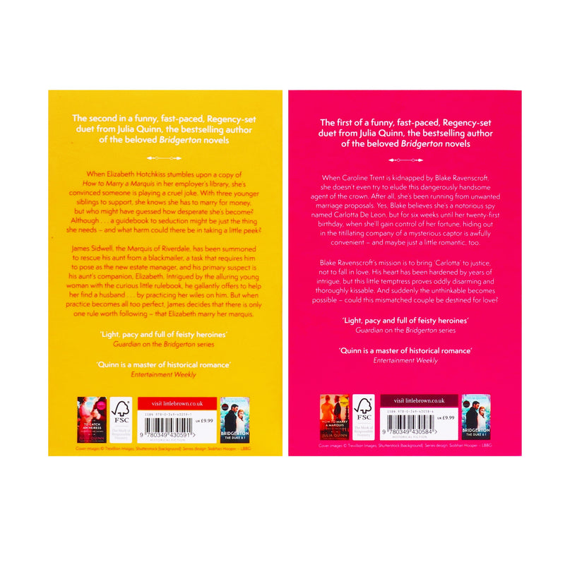 Agents of the Crown Series By Julia Quinn 2 Books Collection Set - Fiction - Paperback Fiction Hachette