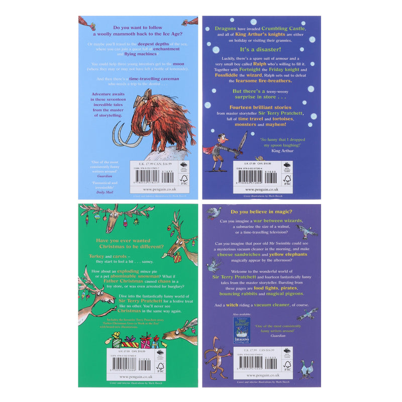 Children's Circle Stories Series by Terry Pratchett 4 Books Collection Set - Ages 7-11 - Paperback 9-14 Penguin Random House