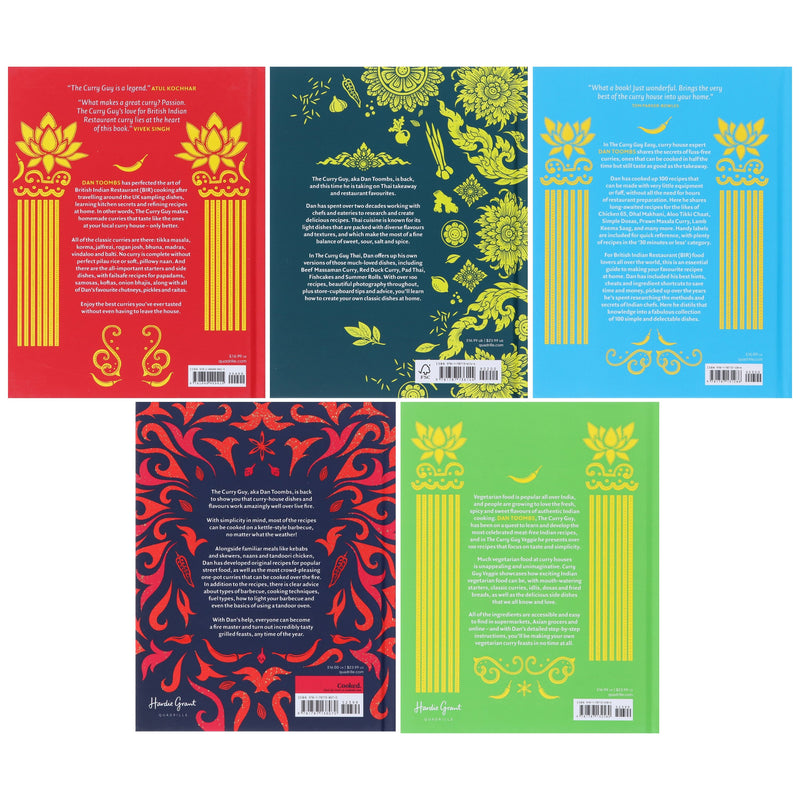 The Curry Guy Collection By Dan Toombs 5 Books Set - Non Fiction - Hardback Non-Fiction Hardie Grant Books