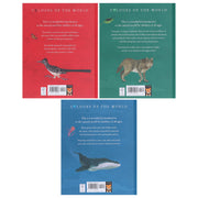 Colours of the World 3 Books Set (Blue Planet, Red Planet & Green Planet) By Moira Butterfiels, Jonathan Woodward - Ages 0-5 - Hardback B2D DEALS Little Tiger Press Group