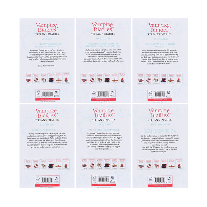 Vampire Diaries Stefan's Diaries The Complete Collection Books 1-6