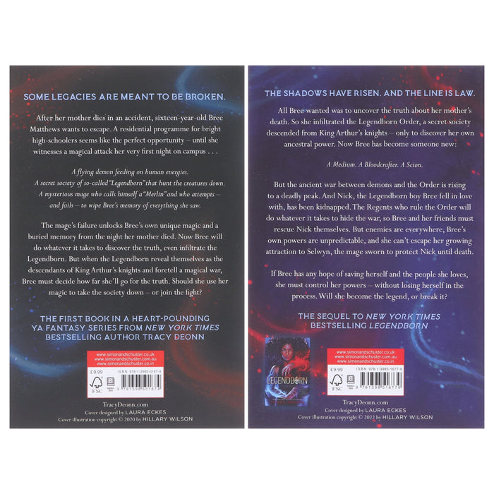 The Legendborn Cycle By Tracy Deonn 2 Books Collection Set - Age 14+ - Paperback Fiction Simon & Schuster